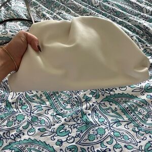 Elegant White Clutch Bag